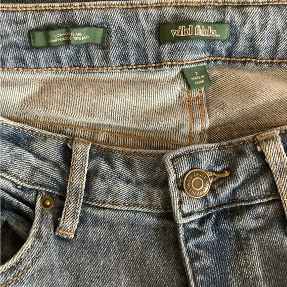 Wild Fable Size 3 Low Rise Flare Women's Jeans Preloved - Picture 5 of 5